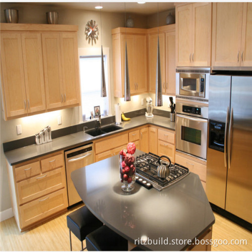 Kitchen Size for Customized Wooden PVC Kitchen Cabinet Furniture